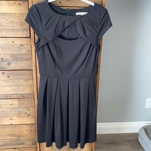 LC Lauren Conrad. Black dress size 4. Pleated.